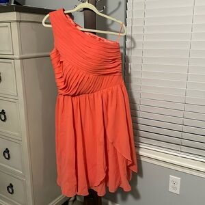 Chiffon made to order dress, size 12.